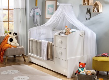 BABY COTTON Детская кровать-трансформер 2 20.24.1016.00 в Бердске - berdsk.mebel54.com | фото