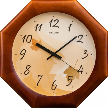 Часы настенные ДС-ВБ28-199 ЛИСТОПАД в Бердске - berdsk.mebel54.com | фото