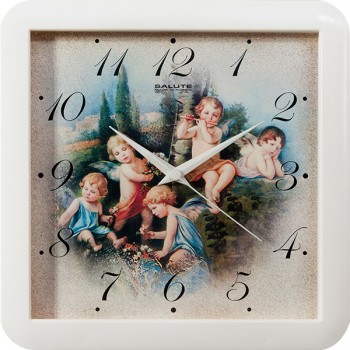 Часы настенные П-А7-327 Ангелы в Бердске - berdsk.mebel54.com | фото