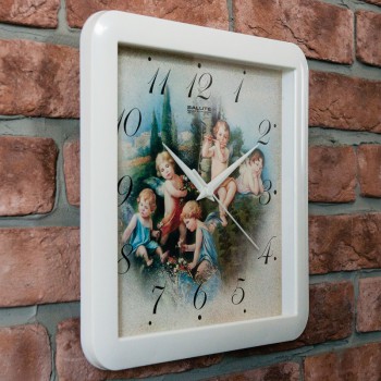 Часы настенные П-А7-327 Ангелы в Бердске - berdsk.mebel54.com | фото