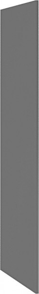 Фасад торцевой верхний Олива глянец ТПВ пенал (Белый глянец/высота 2336 мм) в Бердске - berdsk.mebel54.com | фото