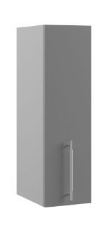 Гарда П 200 шкаф верхний (Белый Эмалит/корпус Серый) в Бердске - berdsk.mebel54.com | фото