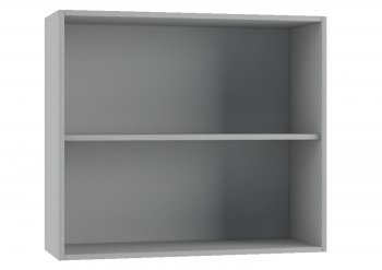 Гарда П 800 шкаф верхний (Серый Эмалит/корпус Серый) в Бердске - berdsk.mebel54.com | фото