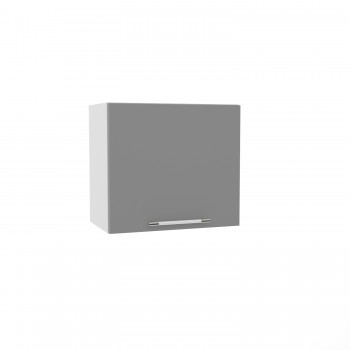 Гарда ВПГ 500 шкаф верхний горизонтальный высокий (Белый Эмалит/корпус Серый) в Бердске - berdsk.mebel54.com | фото