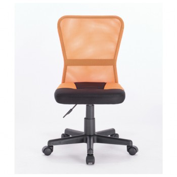 Кресло компактное BRABIX Smart MG-313 (черный, оранжевый) в Бердске - berdsk.mebel54.com | фото
