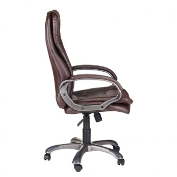 Кресло офисное BRABIX Omega EX-589 (коричневое) в Бердске - berdsk.mebel54.com | фото