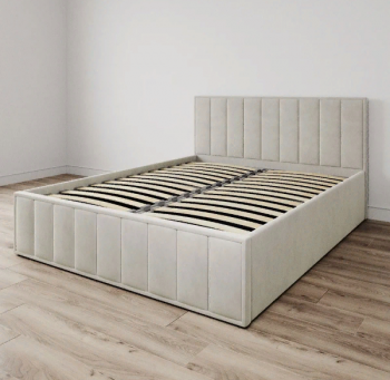Кровать Лана 1,6 Бежевый Софт в Бердске - berdsk.mebel54.com | фото