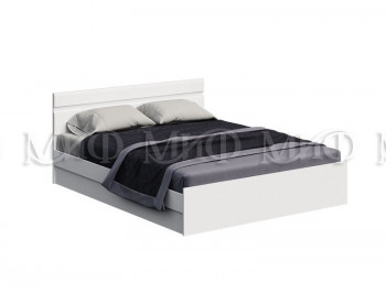 Кровать Нэнси New 1,4м (Белый/белый глянец) в Бердске - berdsk.mebel54.com | фото