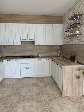 Модульная кухня Капри 1,6 м (Камень темный/Серый) в Бердске - berdsk.mebel54.com | фото