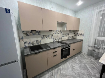 Модульная кухня Норд 2,5 м (Софт какао/Белый) в Бердске - berdsk.mebel54.com | фото