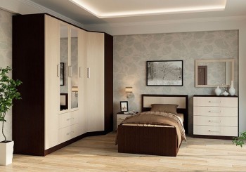 Модульная спальня Фиеста в Бердске - berdsk.mebel54.com | фото
