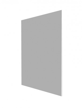 Панель торцевая С Ройс (для шкафов нижних) Белый софт в Бердске - berdsk.mebel54.com | фото