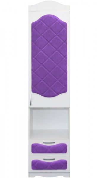 Пенал с ящиками серии Иллюзия 32 Фиолетовый в Бердске - berdsk.mebel54.com | фото
