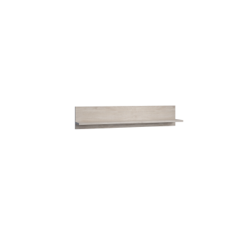 Полка навесная Саманта Дуб харбор белый в Бердске - berdsk.mebel54.com | фото