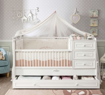 ROMANTIC BABY Детская кровать-трансформер 20.21.1015.00 в Бердске - berdsk.mebel54.com | фото
