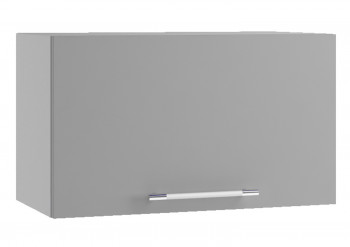 Ройс ПГ 600 Шкаф верхний горизонтальный (Графит софт/корпус Серый) в Бердске - berdsk.mebel54.com | фото