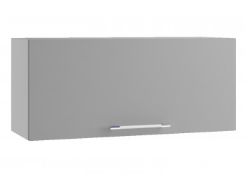 Ройс ПГ 800 Шкаф верхний горизонтальный (Графит софт/корпус Серый) в Бердске - berdsk.mebel54.com | фото