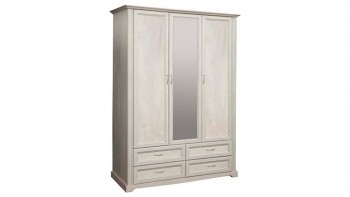 Шкаф для одежды "Сохо" (бетон пайн белый/4 ящика/1532) в Бердске - berdsk.mebel54.com | фото