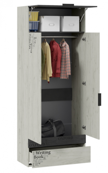 Шкаф комбинированный для одежды «Оксфорд-2» в Бердске - berdsk.mebel54.com | фото