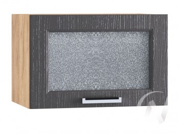 Шкаф Луксор ШВГС 500 (Клен серый/Дуб крафт золотой/верхний/горизонт/стекло) в Бердске - berdsk.mebel54.com | фото