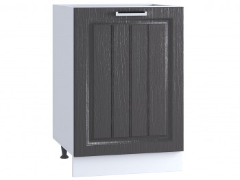 Шкаф нижний 500, ШН 500 (Клен серый/корпус белый) в Бердске - berdsk.mebel54.com | фото