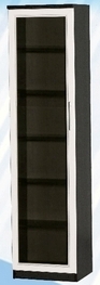 Шкаф средний со стеклодверью ДЛЯ ГОСТИНОЙ ШСС-450 Венге/Дуб выбеленный в Бердске - berdsk.mebel54.com | фото