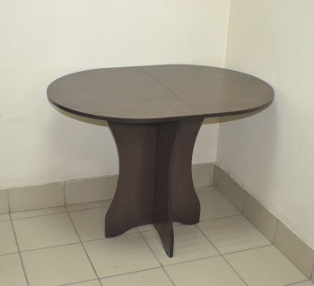 Стол кухонный Компакт (Венге темный) в Бердске - berdsk.mebel54.com | фото