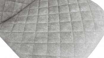 Стул «Ричи» К1С Белый/Микровелюр Wellmart Silver в Бердске - berdsk.mebel54.com | фото