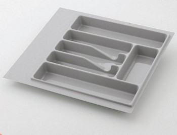 Вкладыш для кухонных принадлежностей, серый, Volpato 300 мм в Бердске - berdsk.mebel54.com | фото