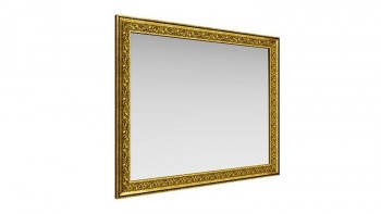 Зеркало навесное "Айрум"/(дуб кальяри / профиль: золото с орнаментом) в Бердске - berdsk.mebel54.com | фото